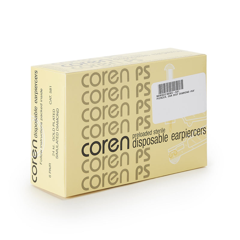 Coren PS Ear Piercer, 1 Box of 6 (Ear Piercer) - Img 2