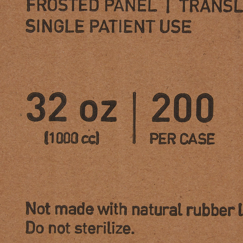 McKesson Graduated Container, Triangular, Polypropylene, 32 oz, 1 Case of 200 (Laboratory Glassware and Plasticware) - Img 4