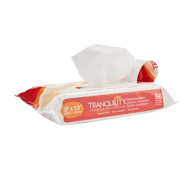 Tranquility Personal Wipe, Soft Pack, Aloe/Vitamin E/Chamomile, Scented, 1 Bag (Skin Care) - Img 2