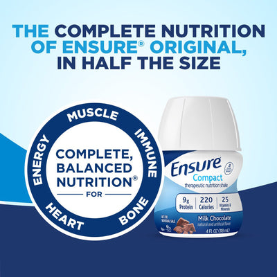 Ensure® Compact Therapeutic Nutrition Shake, Chocolate, 1 Each (Nutritionals) - Img 3