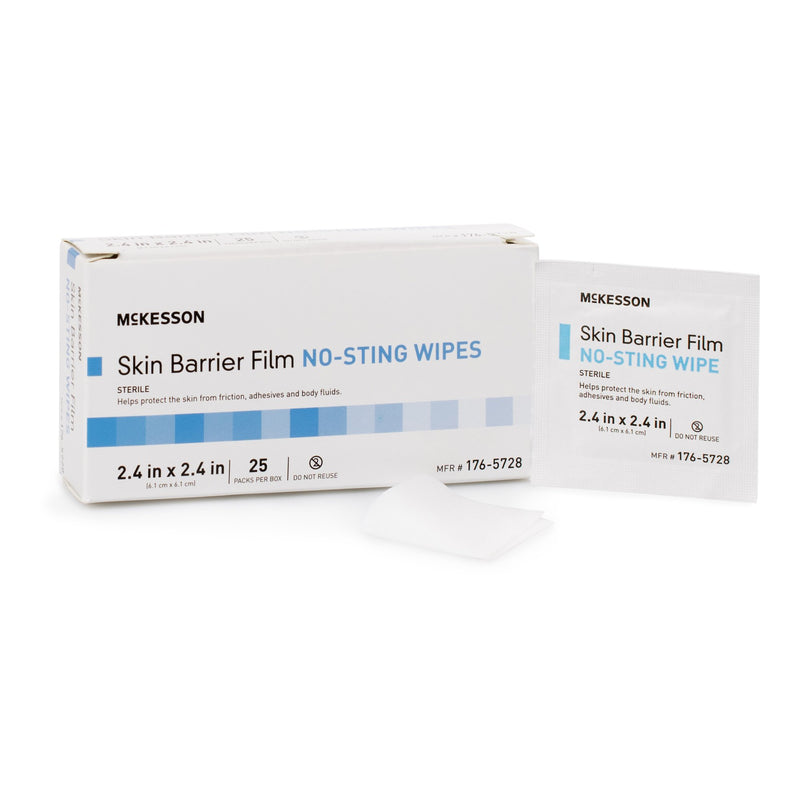 McKesson Skin Barrier Wipe, 1 Box of 25 (Skin Care) - Img 6