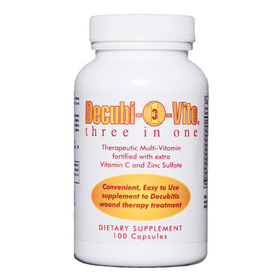 Decubi-Vite® Three In One Vitamin / Minerals Multivitamin Supplement, 1 Case of 24 (Over the Counter) - Img 1