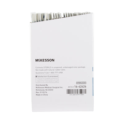 McKesson IV/Drain Split Dressing, 4 x 4 Inch, 1 Box of 25 (General Wound Care) - Img 3