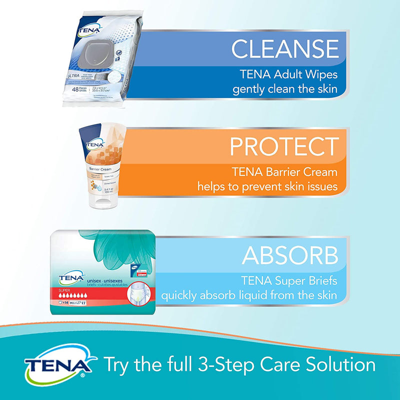 Tena Classic Disposable Washcloth, Alcohol-Free, Scented, Convenient, Regular Use, 1 Pack of 48 (Skin Care) - Img 5