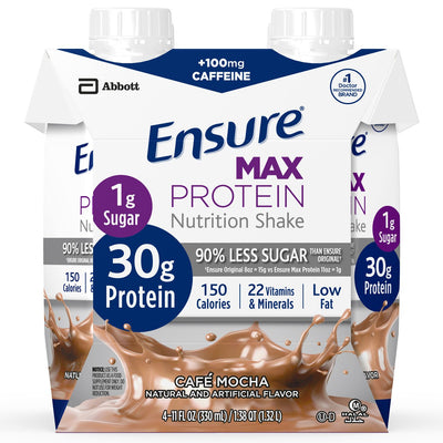 Ensure® Max Protein Café Mocha Oral Supplement, 11 oz. Carton, 1 Each (Nutritionals) - Img 1