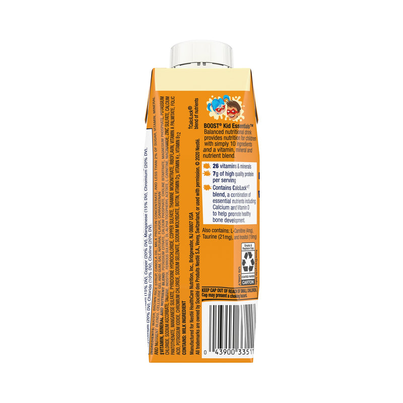 Boost® Kid Essentials™ 1.0 Vanilla Oral Supplement, 8 oz. Carton, 1 Each () - Img 2