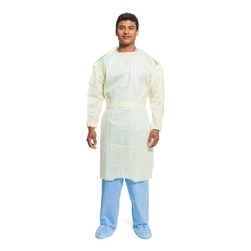 Halyard Protective Procedure Gown, Large, Yellow, 1 Each (Gowns) - Img 1