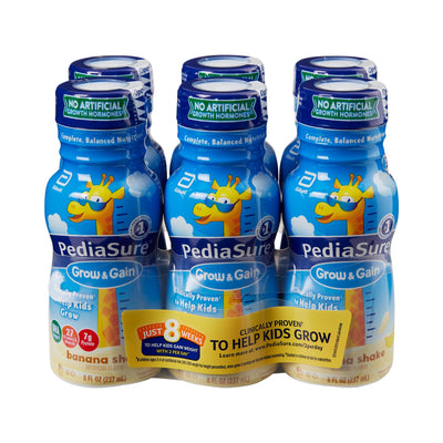 PediaSure® Grow & Gain Banana Pediatric Oral Supplement, 8 oz. Bottle, 1 Each () - Img 4