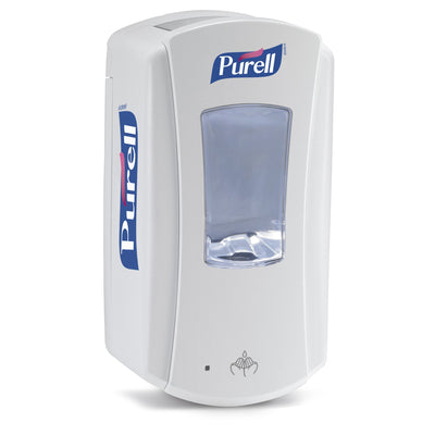 Purell® LTX-12™ Touch Free Dispenser, 1200 mL, White, 1 Case of 4 (Dispensers) - Img 1