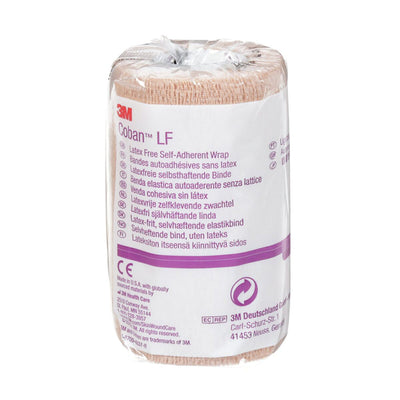 3M™ Coban™ LF Self-adherent Closure Cohesive Bandage, 4 Inch x 5 Yard, 1 Case of 18 (General Wound Care) - Img 2