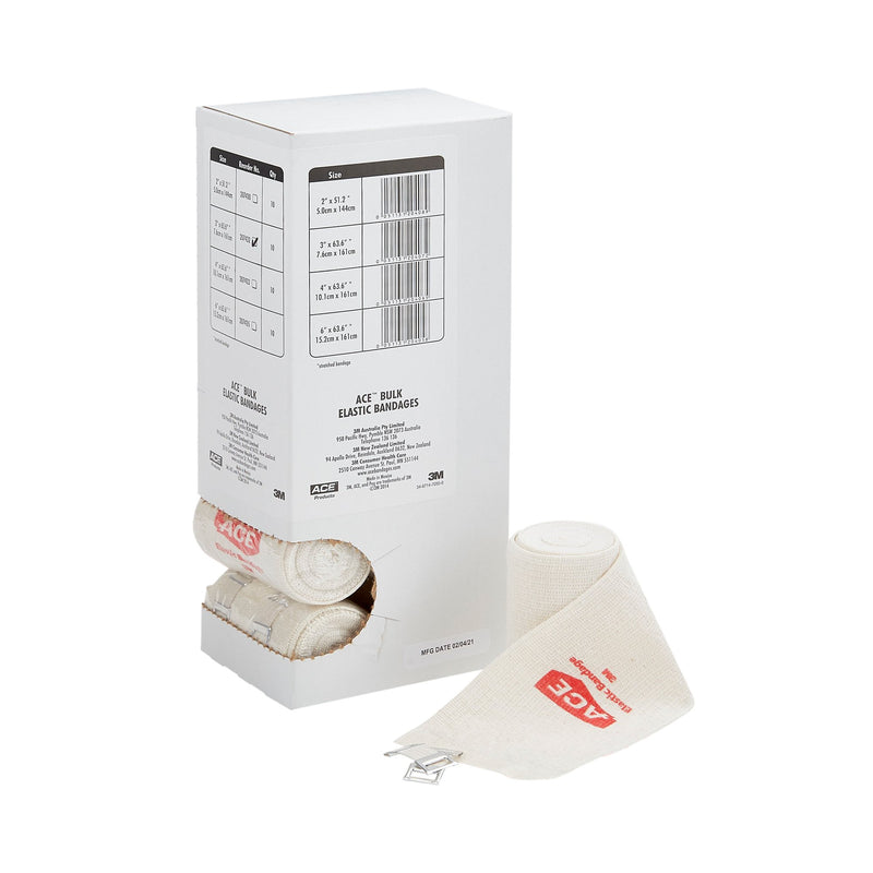 3M™ Ace™ Clip Detached Closure Elastic Bandage, 3 Inch x 5 Yard, 1 Case of 50 (General Wound Care) - Img 1