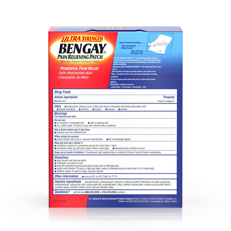 Bengay® Ultra Strength Menthol Topical Pain Relief, 1 Case of 36 (Over the Counter) - Img 2