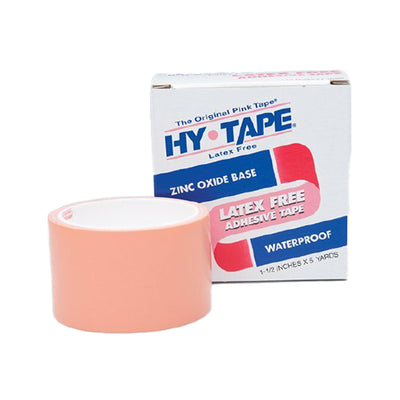 Hy-Tape® Zinc Oxide Adhesive Medical Tape, 1½ Inch x 5 Yard, 1 Box (General Wound Care) - Img 1