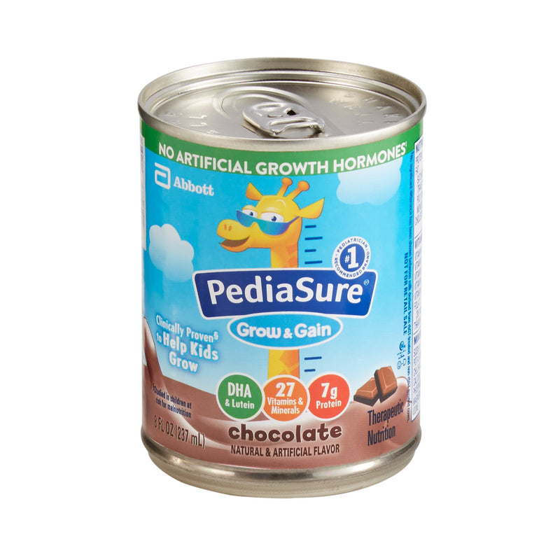 PediaSure® Grow & Gain Chocolate Pediatric Oral Supplement, 8 oz. Can, 1 Case of 24 () - Img 1
