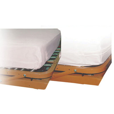 drive™ Zippered Vinyl Twin Mattress Cover, 36 x 80 x 6 in., White, 1 Case of 36 (Mattress Covers and Protectors) - Img 2