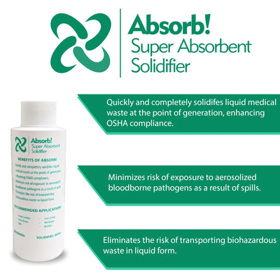 Absorb! Spill Control Solidifier, 1 Each (Fluid Management) - Img 2