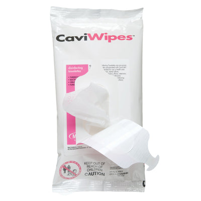 Metrex CaviWipes Surface Disinfectant Alcohol-Based Wipes, Non-Sterile, Disposable, Alcohol Scent, Soft Pack, 7 X 9 Inch, 1 Pack (Cleaners and Disinfectants) - Img 3