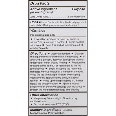 McKesson Unna Boot with Zinc Oxide, 3 Inch x 10 Yard, 1 Box (General Wound Care) - Img 7