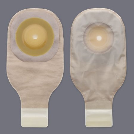 Premier™ Flextend™ One-Piece Drainable Transparent Colostomy Pouch, 12 Inch Length, Up to 2 Inch Stoma, 1 Box of 5 (Ostomy Pouches) - Img 1