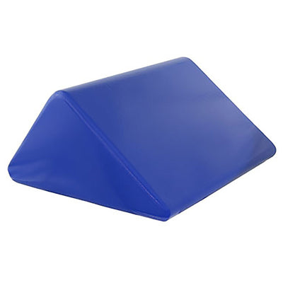 Skillbuilders® Knee Positioning Wedge, Foam, 13 in. L x 21 in. W x 15 in. H, Blue, 1 Each (Elevators, Rolls and Wedges) - Img 1