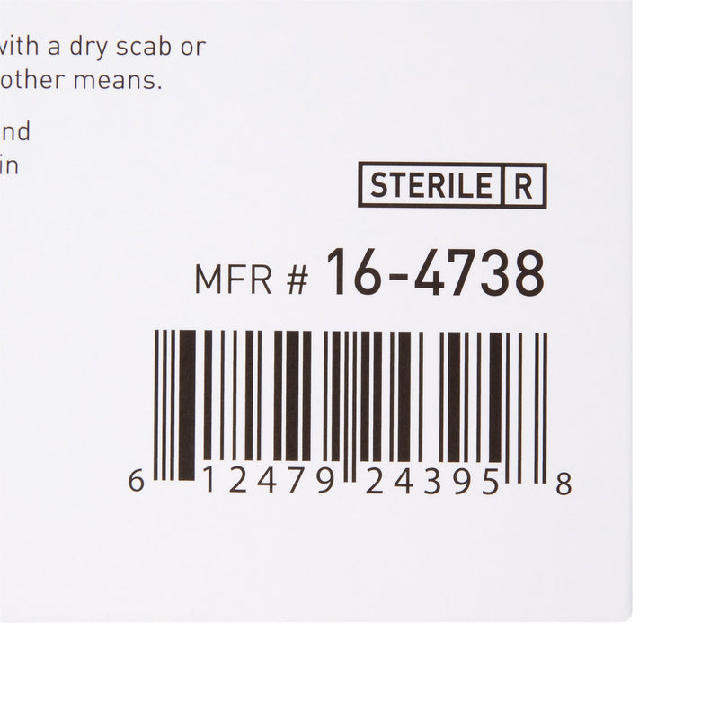 McKesson Nonadhesive without Border Foam Dressing, 6 x 6 Inch, 1 Box of 10 (Advanced Wound Care) - Img 6