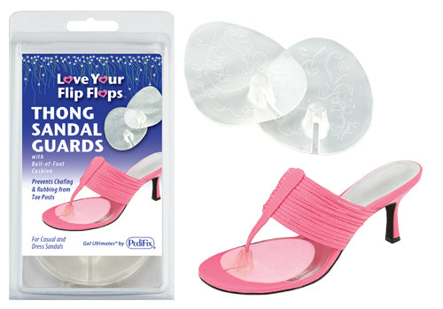 Visco-GEL Thong Sandal Guards w/Ball of Foot Cushion Univ. (Heel Cushions & Pads) - Img 1