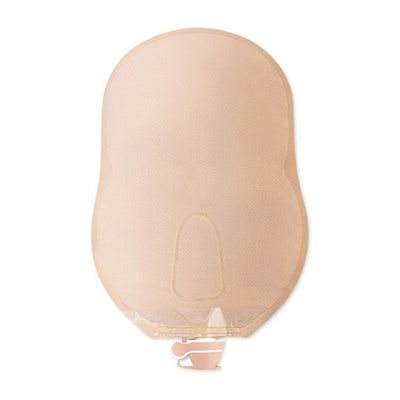 New Image™ Two-Piece Drainable Transparent Urostomy Pouch, 9 Inch Length, 2¾ Inch Flange, 1 Box of 10 (Ostomy Pouches) - Img 6