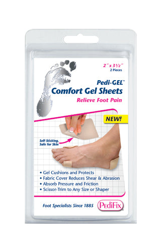 Pedi-Gel Comfort Gel Sheets 2 x3.5  (Pk/2) (Insoles/Orthotics) - Img 1