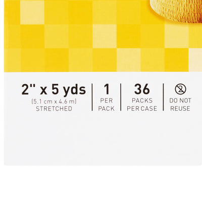 McKesson Self-adherent Closure Cohesive Bandage, 2 Inch x 5 Yard, 1 Case of 36 (General Wound Care) - Img 3