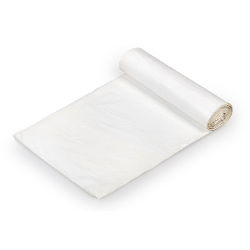 Colonial Bag Extra Heavy Duty Tuff Trash Bag, White, 33 gal., 1 Roll of 25 (Bags) - Img 2