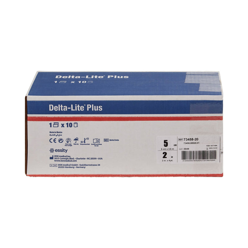 Delta-Lite® Plus Dark Blue Cast Tape, 2 Inch x 4 Yard, 1 Box of 10 (Casting) - Img 2