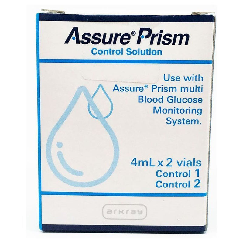 Assure® Prism Control Blood Glucose Test, 2 Levels, 1 Box (Controls) - Img 3