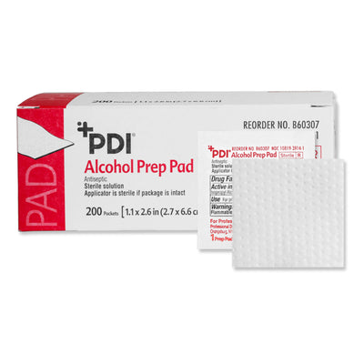 PDI® Alcohol Prep Pad, 2 x 2 Inch, 1 Each (Skin Care) - Img 1