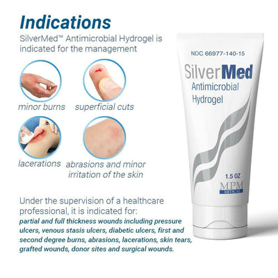 SilverMed™ Antimicrobial, 1½ oz. tube, 1 Each (Advanced Wound Care) - Img 2