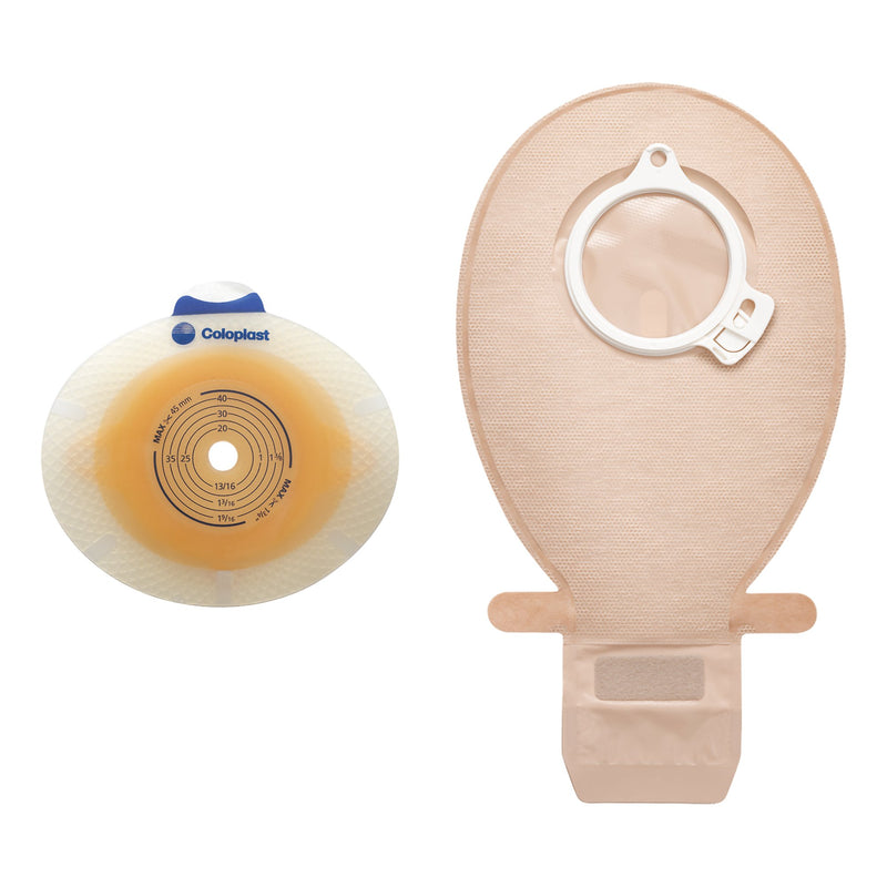 SenSura® Click Two-Piece Closed End Opaque Filtered Ostomy Pouch, 8½ Inch Length, 40 mm Flange, 1 Box of 30 (Ostomy Pouches) - Img 1