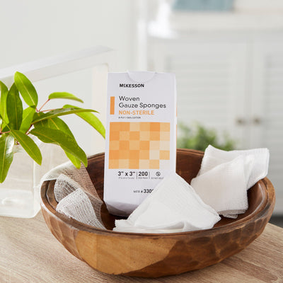 McKesson NonSterile Gauze Sponge, 3 x 3 Inch, 1 Case of 4000 (General Wound Care) - Img 7