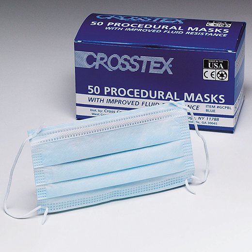 Crosstex® Procedure Mask, 1 Box of 50 (Masks) - Img 3