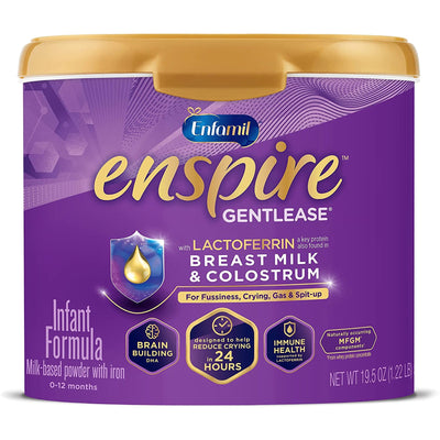 Enfamil® Enspire™ Powder Infant Formula, 19.5 oz. Tub, 1 Case of 4 () - Img 1