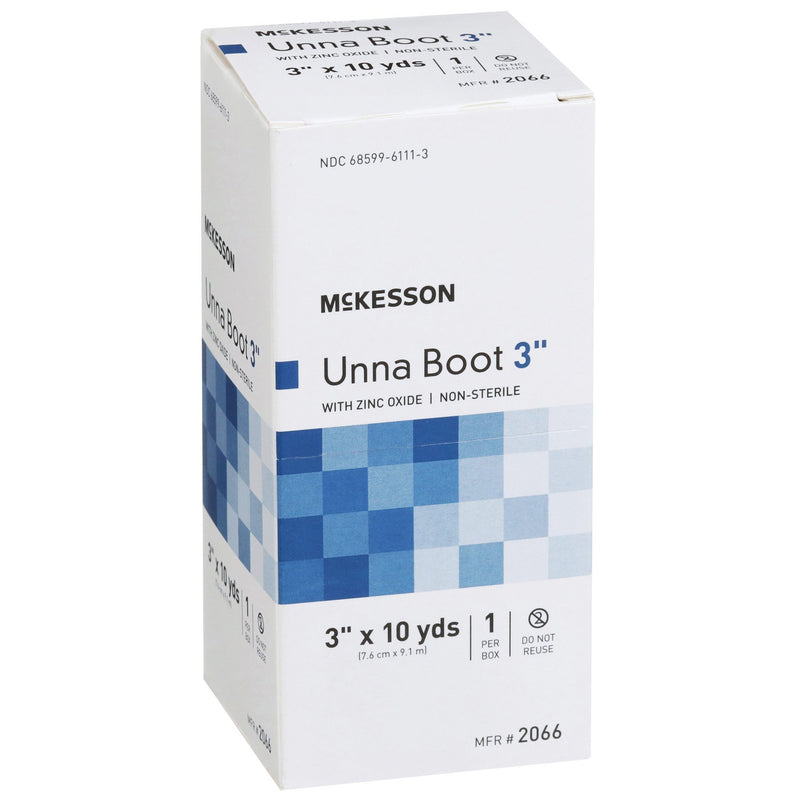 McKesson Unna Boot with Zinc Oxide, 3 Inch x 10 Yard, 1 Box (General Wound Care) - Img 2
