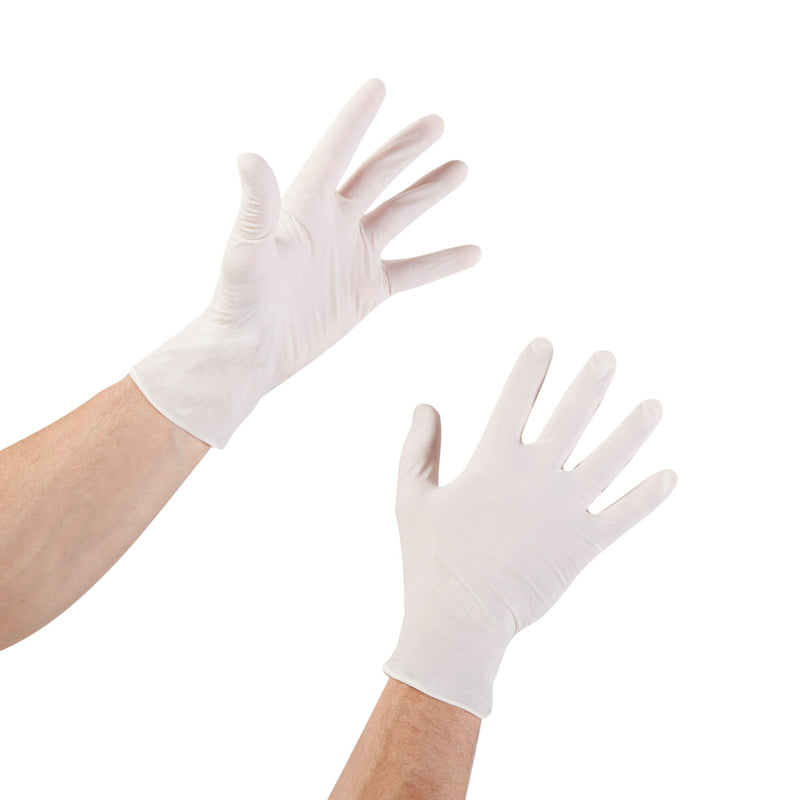 McKesson Confiderm® Latex Exam Glove, Large, Ivory, 1 Box of 100 () - Img 5