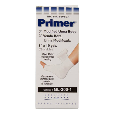 Primer® Unna Boot with Zinc Oxide, 3 Inch x 10 Yard, 1 Each (General Wound Care) - Img 1