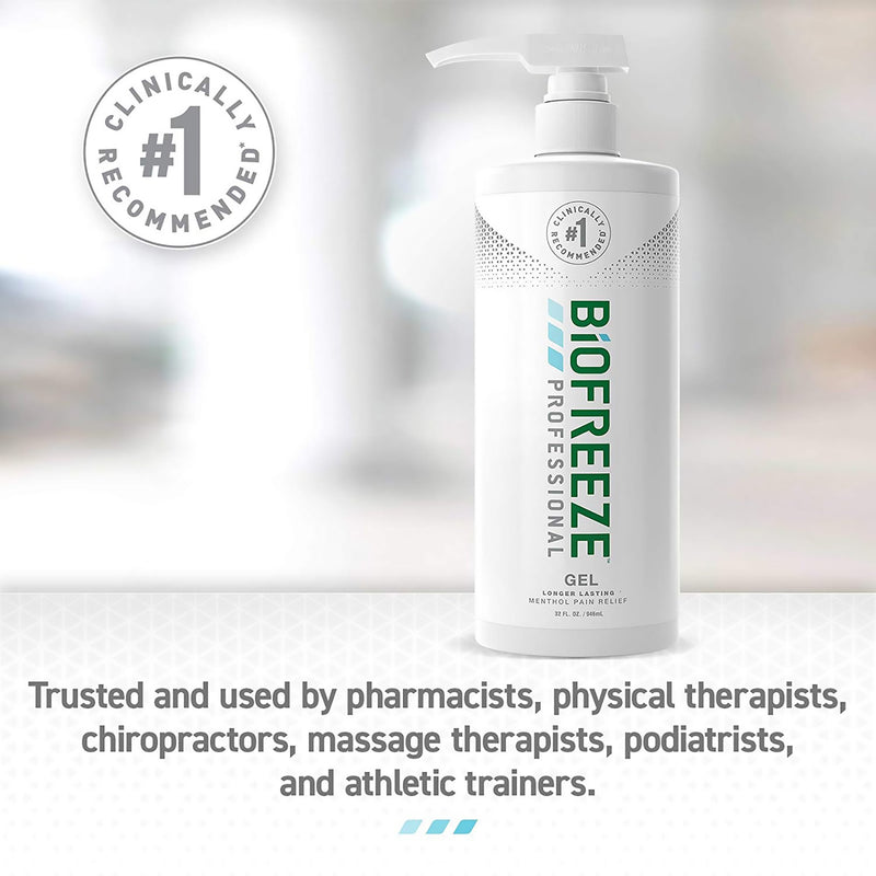 Biofreeze Professional 5% Menthol Topical Pain Relief, 1 Case of 16 (Over the Counter) - Img 4