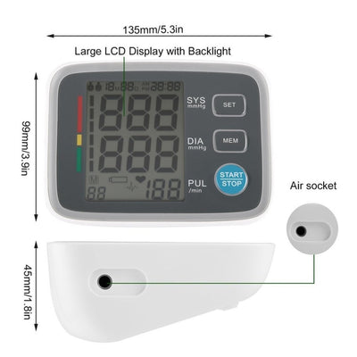 Germany Version Fully Automatic Digital Upper Arm Blood Pressure Monitor Clinically Validated Sphygmomanometer U80EH-EN001 Sell