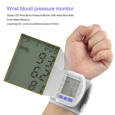 Automatic Wrist Blood Pressure Monitoring Device - Measure Systolic and Diastolic BP Pressures 4