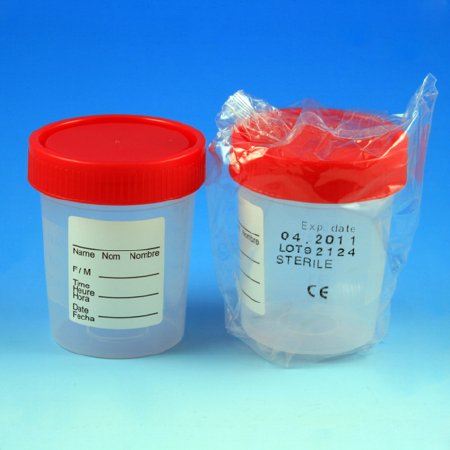 Globe Scientific Specimen Container, 120 mL, 1 Case of 100 (Specimen Collection) - Img 1