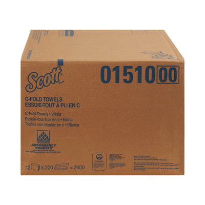 Scott® Essential C-Fold Paper Towel, 1 Case of 2400 (Paper Towels) - Img 4