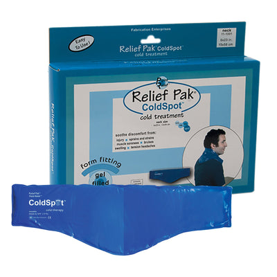 Relief Pak® ColdSpot™ Blue Vinyl Pack, Neck Contour, 1 Each (Treatments) - Img 1