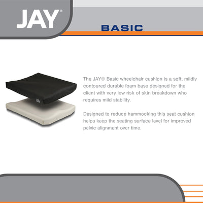 Jay® Basic Seat Cushion, 16 x 16 in., 1 Each (Chair Pads) - Img 7