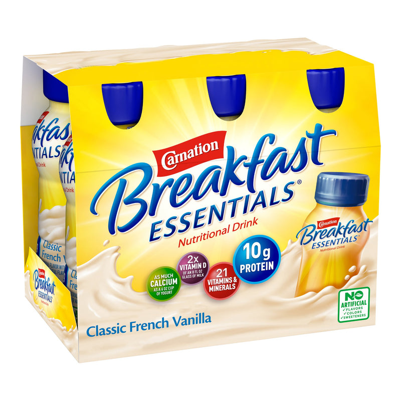 Carnation Breakfast Essentials® Vanilla Oral Supplement, 8 oz. Carton, 1 Case of 24 (Nutritionals) - Img 6