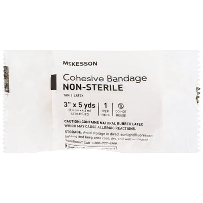 McKesson Self-adherent Closure Cohesive Bandage, 2 Inch x 5 Yard, 1 Pack